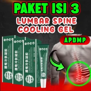 [PROMO 3 PCS] APDMP Lumbar Spine Cooling Gel 20g | Salep Pereda Nyeri Tulang Belakang, Pinggang, Lutut & Sendi