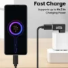 Konektor USB 3.2 Type-C Female to USB Male OTG Adapter 90° L Shape Data Transfer 10Gbps Charger Cepat - Gambar 2