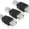 2 PCS Adapter RJ45 Male to USB Female Ethernet Converter untuk Modem ADSL Router Kamera Jaringan - Gambar 4