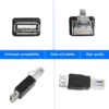 2 PCS Adapter RJ45 Male to USB Female Ethernet Converter untuk Modem ADSL Router Kamera Jaringan - Gambar 5