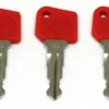 Kunci Forklift Jungheinrich 702 Merah – Ignition Key Komatsu 702 Electric Stapler - Gambar 3
