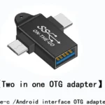 OTG Adapter 2 in 1 Type C & Micro USB 3.0 – Converter HP Tablet Laptop Data Transfer