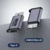 Adapter HDD Eksternal USB 3.0 Micro B Male to Type C Female | Converter Kabel HDD & HP - Gambar 6