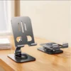 Holder HP & Tablet Rotasi 360° Dudukan Ponsel Lipat Portable Besi Metal Stand - Gambar 5