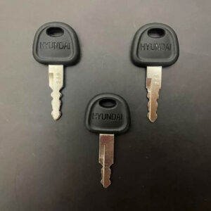 Kunci Kontak Excavator Hyundai Ignition Start Key Heavy Equipment