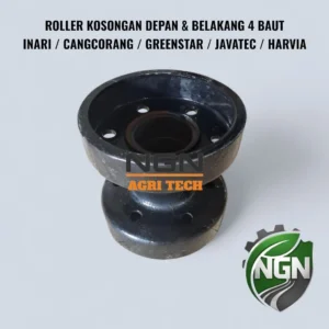 Roller Kosongan Depan Belakang 4 Baut Combine Harvester Inari Cangcorang Greenstar Zoomlion Harfia