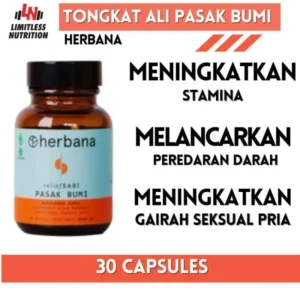 Obat Tradisional Meningkatkan Gairah Seksual Pria Herbana Sari Tongkat Ali Pasak Bumi Stamina Vitalitas & Libido Pria